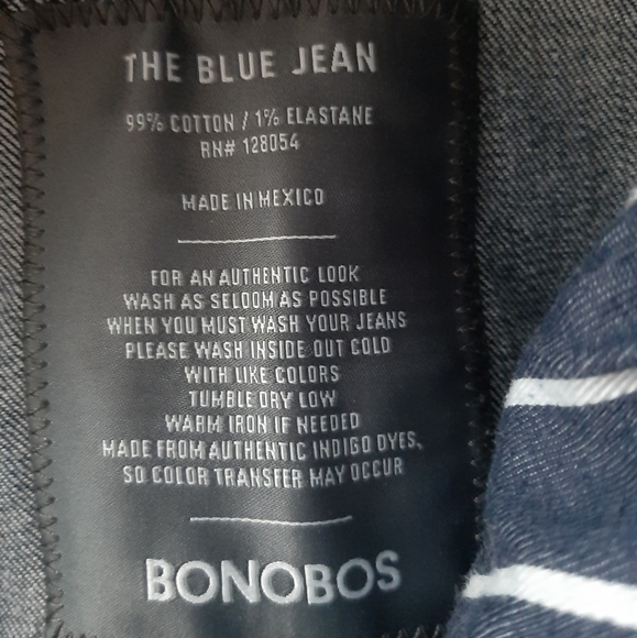 Bonobos Men's The Blue Jean Resin Slim Fit Jeans - Picture 6 of 10